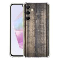 Samsung Galaxy A56 Hoesje - Steigerhout TPU Antishock Samsung Galaxy A56 Hoesje - Steigerhout TPU Antishock