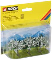 NOCH 25511 Set bomen Fruitboom 45 tot 45 mm Wit, Bloeiend 3 stuk(s) - thumbnail