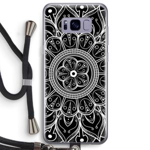 Roses Are Red: Samsung Galaxy S8 Plus Transparant Hoesje met koord
