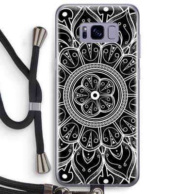 Roses Are Red: Samsung Galaxy S8 Plus Transparant Hoesje met koord