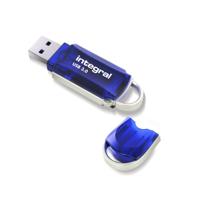 Integral INFD128GBCOU3.0 USB flash drive 128 GB USB Type-A 3.2 Gen 1 (3.1 Gen 1) Blauw, Zilver