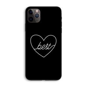 Best heart black: iPhone 11 Pro Max Biologisch afbreekbaar hoesje