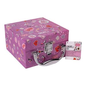 Create It! beauty make-up koffer, 24dlg.