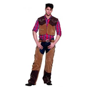 Carnaval verkleedkleding kostuum Western Cowboy - bruin - volwassenen