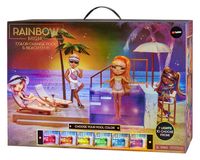 MGA Entertainment Rainbow High Color Change Pool & Beach Club Playset - thumbnail
