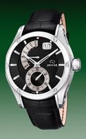 Horlogeband Jaguar J678-B Leder Zwart 22mm - thumbnail
