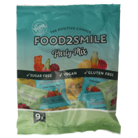 Food2Smile Party mix uitdeelzak 9 zakjes 180 Gram