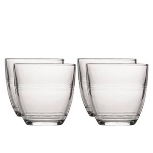 Koffieglazen Gigogne - 12x stuks - glas - 220 ml - espresso glazen