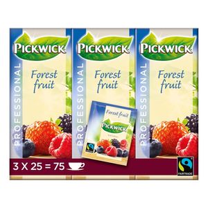 Pickwick - Professional Bosvruchten - 3x 25 zakjes