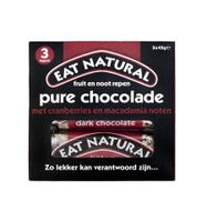 Pure chocolade cranberry macadamia 45 gram