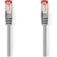 CAT6-kabel | RJ45 Male | RJ45 Male | S/FTP | 7.50 m | Rond | LSZH | Grijs | Label - thumbnail