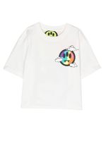 Barrow kids t-shirt à logo imprimé - Blanc - thumbnail