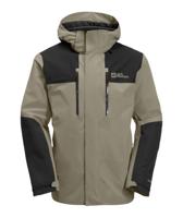 Jack wolfskin Jasper 2L Regenjas Heren Stone M