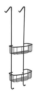 Domo mat zwart ophangrek tbv glazen wand 80cm