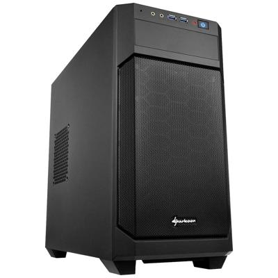 Sharkoon V1000 Mini-tower PC-behuizing Zwart