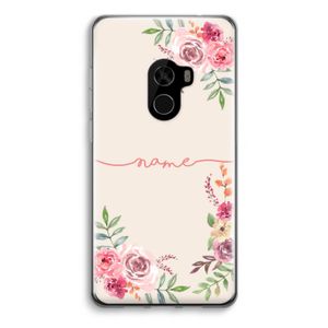 Rozen: Xiaomi Mi Mix 2 Transparant Hoesje