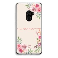 Rozen: Xiaomi Mi Mix 2 Transparant Hoesje