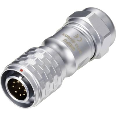Weipu SF1210/P9 II Ronde connector Stekker, recht Totaal aantal polen: 9 Serie (ronde connectoren): SF12 1 stuk(s)