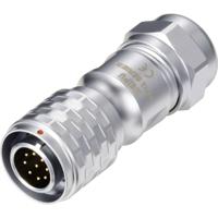 Weipu SF1210/P9 II Ronde connector Stekker, recht Totaal aantal polen: 9 Serie (ronde connectoren): SF12 1 stuk(s)