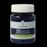 B12 1000 mcg Actief Methylcobalamine 90 Smelttabletten