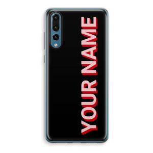 Namecase: Huawei P20 Pro Transparant Hoesje