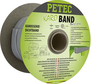 Afdichtmiddel, kit KARO-BAND, KAROSSERIEDICHTBAND, BUTHYL, FLACH, GRAU PETEC