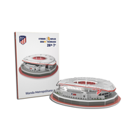 Nanostad - Atletico Madrid Wanda Metropolitano Stadion - 3D Puzzel (2