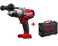 Milwaukee M18 FPD-0X Koolborstelloze Accu Klopboormachine | zonder accu&apos;s en lader in HD-Box - 4933451446