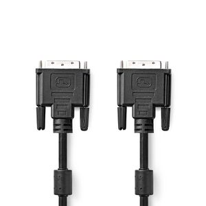 DVI-kabel | DVI-D 24+1-pins male | DVI-D 24+1-pins male | 3,0 m | Zwart