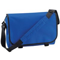 Schoudertas/Messenger bag - blauw - heren/dames - 41 x 31 x 12 cm