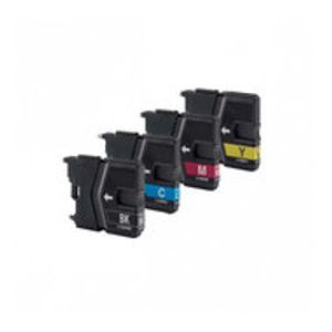 Brother LC-985VALBP inktcartridge 4 stuk(s) Origineel Zwart, Cyaan, Magenta, Geel