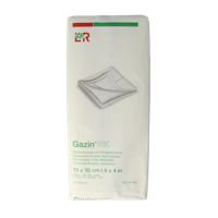 Gazin Gaaskompres 10 x 10 niet steriel 17draads 32L 50 Stuks