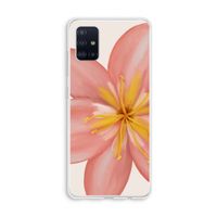 Pink Ellila Flower: Galaxy A51 4G Transparant Hoesje