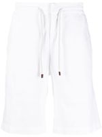 Brunello Cucinelli short à taille élastiquée - Blanc