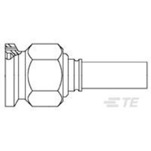 TE Connectivity TE AMP RF Coax Connectors 1051766-1 1 stuk(s) Package