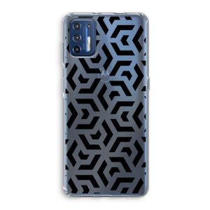 Crazy pattern: Motorola Moto G9 Plus Transparant Hoesje