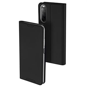 Dux Ducis Skin Pro Sony Xperia 10 V Flip Case - Zwart