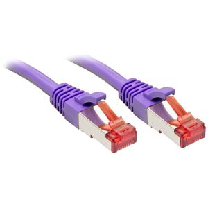 LINDY 47826 RJ45 Netwerkkabel, patchkabel CAT 6 S/FTP 5.00 m Violet 1 stuk(s)