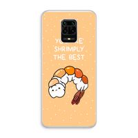 You're Shrimply The Best: Xiaomi Redmi Note 10 Lite Transparant Hoesje