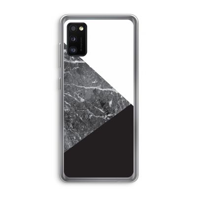 Combinatie marmer: Samsung Galaxy A41 Transparant Hoesje