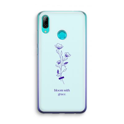 Bloom with grace: Huawei P Smart (2019) Transparant Hoesje