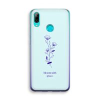 Bloom with grace: Huawei P Smart (2019) Transparant Hoesje