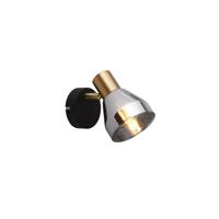 Searchlight WandlampjeWestminster zwart met goud - 23801-1SM