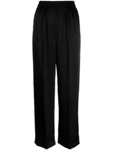 Nanushka pantalon de tailleur à coupe ample - Noir