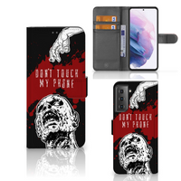 Samsung Galaxy S21 Plus Portemonnee Hoesje Zombie Blood