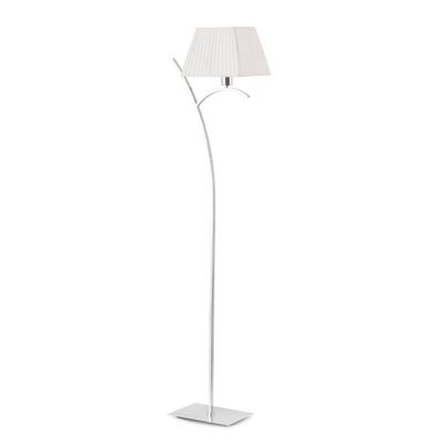 Rio staande lamp chroom