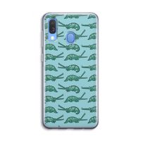 Kroko: Samsung Galaxy A40 Transparant Hoesje