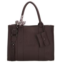Charm London Laptoptas 15.6'' Bond Donker Bruin