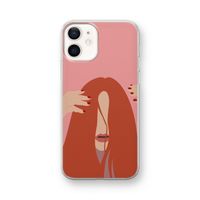 Woke up like this: iPhone 12 mini Transparant Hoesje