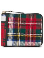 Comme Des Garçons Wallet Large Red Tartan Wallet - Rouge - thumbnail